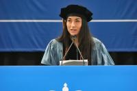 Student Speaker Cecilia Lopez